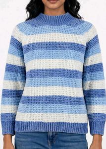Cozy Striped Knit Sweater