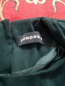 imported  top in dark green colour