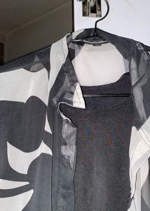 Selling Black Georgette Shirt and Formal Pant