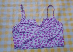 Floral Print Cami Bralette