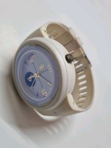 Watch ⌚️ White Color For Man 80%off