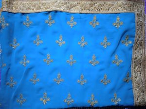 Beautiful Heavy Festival Ston Work Saree