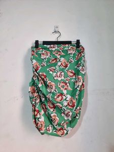 007 SHEIN Ruched Mini Skirt