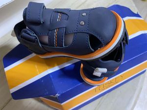 Tuskey Kids Sandals Size 25 Navy Blue
