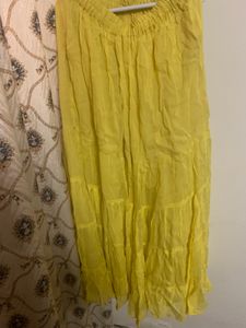 Yellow Embroidered Salwar Kameez
