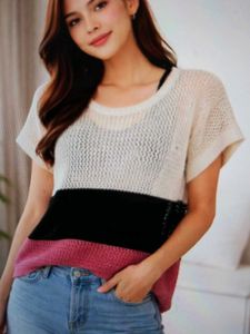 Women’s Crochet Top / Shrug – Stylish Casual Wear