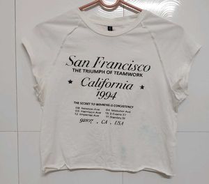 White San Francisco Graphic T-Shirt