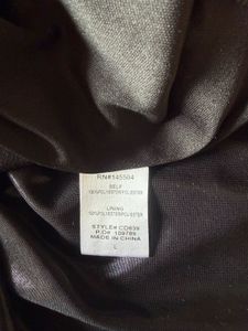 Sleek Black Dress with Ruched Detail