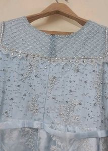 Stunning Blue Embellished Gown