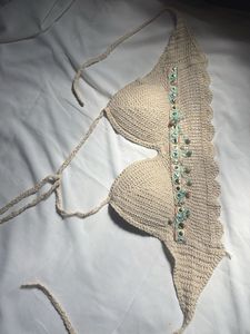 Boho Crochet Bikini Top