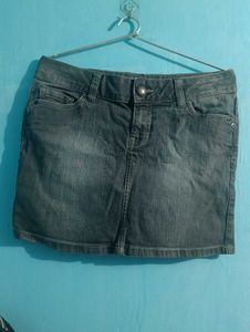 Classic Denim Mini Skirt