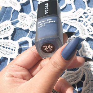 Sugar Nail Lacquer Matte 026 Beat The Blues
