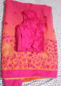 newsaree with blouse