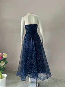 DAZZLING NAVY BLUE GOWN