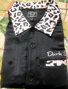 Rare &amp; limited editions Dark Seas Leopard Trim Wov
