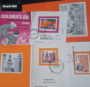 Vintage Indian Stamps Collection