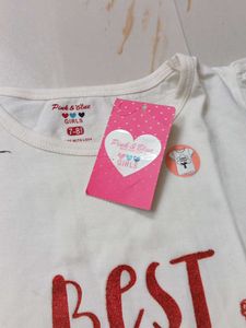 6-8 year Adorable 'Best Friends' Graphic Tee