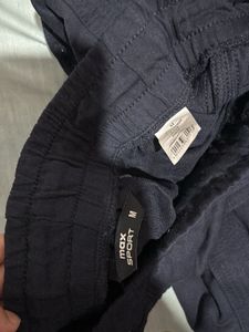 Navy Blue Racquet Club Joggers