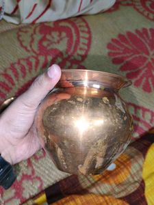 Vintage Brass Pot
