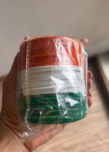 Tricolor Bangles Set