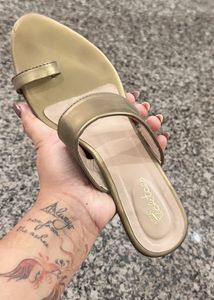 Gold Party Sandals