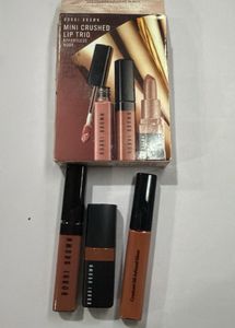 Bobbi brown mini crushed lip trio set