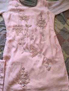 pink sharara full set