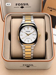 Fossil Black Stainless Steel Watch