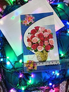NEW YEAR GREETING CARD With Cover #newyear Happy New Year