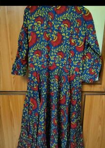 Floral Print Kurta