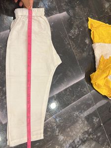 Beautiful Yellow Kurta Pajama Sadri Set 💛