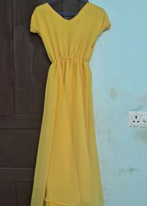 Midi Yellow Dress