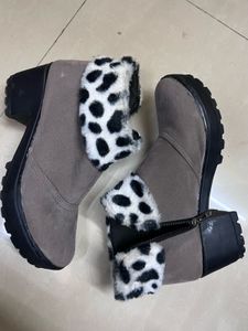 Cozy Faux Fur Lined Ankle Boots