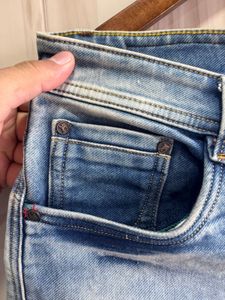 Burberry London Blue Washed Denim Skinny Jeans