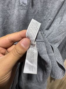 Massomi Dutti Vintage Grey Hooded Sweatshirt