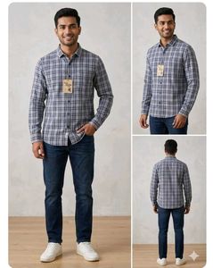 Men's Plaid Long Sleeve Shirt