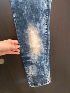 Trendy Tie-Dye Jeans