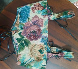 Floral Corset Style top
