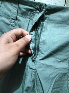Olive Green Capri