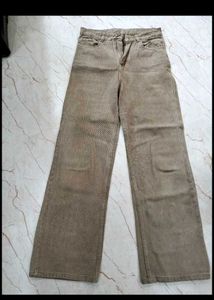 High-Waisted Wide Leg Jeans