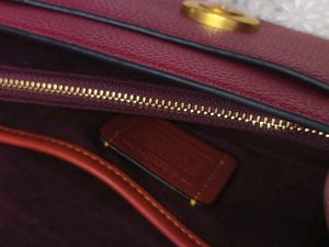 Coach Maroon tabby 26 for Authentic Lovers