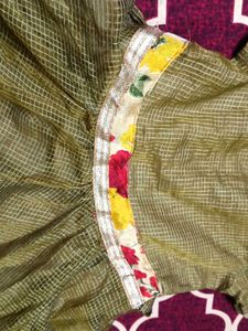 Mustard Full Frock For Kids