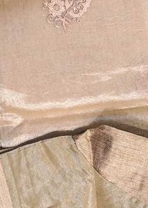 Designer Silk Blend saree with blouse