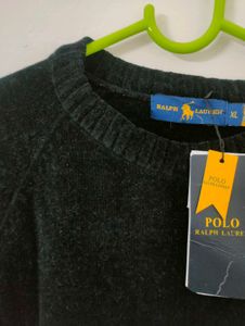 NEW Polo Ralph Lauren VELVET Sweater