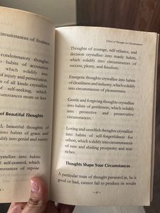 As a man Thinketh by james allen