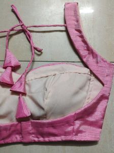 full backless blouse padded