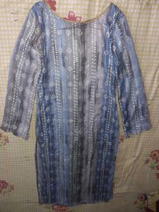 Beautiful Printed Kurta with Embellishments