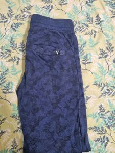 Stylish Blue Printed Joggers