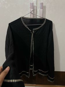 Elegant Black Cardigan