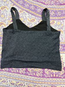 Sparkly V-Neck Cami Top